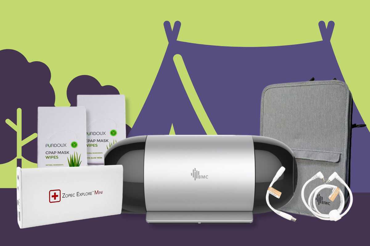 BMC M1 Camping CPAP Bundle